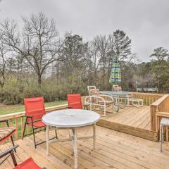 Fairburn Area Home with Deck about 20 Mi to Atlanta