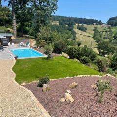 La Mazille , cossy vakantiestudio met zwembad in zuid-Bourgogne