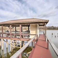 Family Alba Home with Boat Dock on Lake Fork!