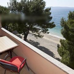 Studio apartment in Tucepi with sea view, balcony, air conditioning, WiFi 3674-4
