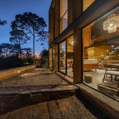 Cabaña de lujo con Tina y Fogatero Vistas al Bosque de Mazamitla