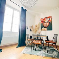 Le Belleville, proche hypercentre au calme, wifi