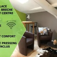 La Cabane centre la Brèche wifi calme linge de pressing
