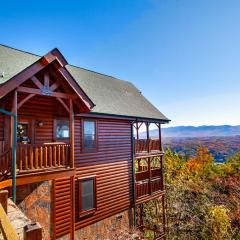 Above It All with Mountain Views, Hot Tub and Theater Room