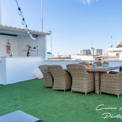 Apartamento con gran azotea