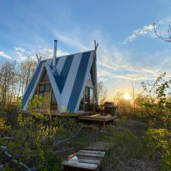 Modern Viking Cabin, luxurious, secluded, off-grid