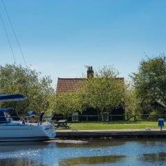 Navigation Cottage on the Historic Sea Lock overlooking the Nature Reserve