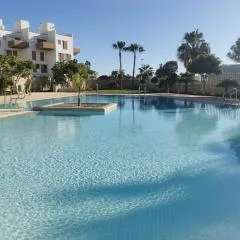 Modern seafront flat with a private garage