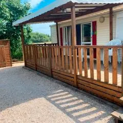 Agréable mobile-home sans vis-à-vis, 3 chambres