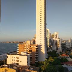 Hermoso Apto, vista parcial al mar y al Centro Histórico de Cartagena de Indias