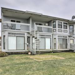 Condo with Balcony, Dock and Access to Lake Erie
