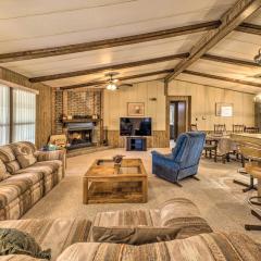 3 Mi to Ruidoso Winter Park Home with Fireplace!