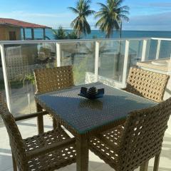 Flat pé na areia do Caribessa