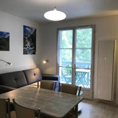 T2 +alcove, récent 4/5 pers. Parking. Balcon. Wifi