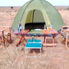 Amanya 2- Twin Pitch Tent with Mt Kili view