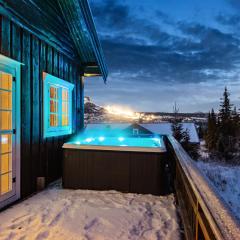 Skeikampen cabin with mountain view, jacuzzi, and 8 bedrooms