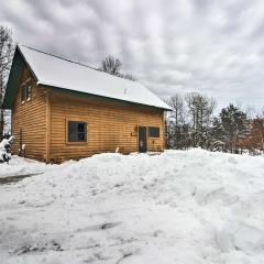 Cabin with Fireplace Less Than 1 Mile to Lakes and Golf