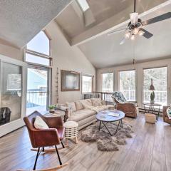 Bright Cloudcroft Condo with Game Room and Deck!