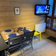 Studio Confortable style Chalet, Saint Lary Soulan centre village, 6 nuits minimum