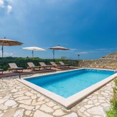Gorgeous Home In Momjan With Heated Swimming Pool