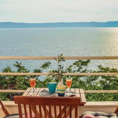 Pet Friendly Apartment In Zivogosce With House Sea View