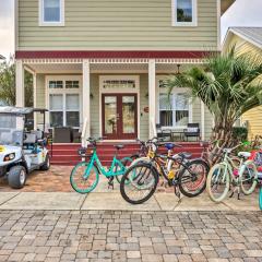 Upscale Getaway with Pool and Golf Cart