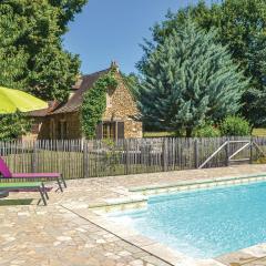 Lovely Home In Campsegret With Private Swimming Pool, Can Be Inside Or Outside