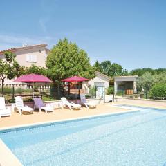 Nice Home In Montignargues With 4 Bedrooms, Wifi And Private Swimming Pool