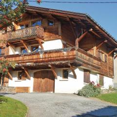 Stunning Apartment In Praz Sur Arly With House A Mountain View