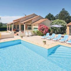 Beautiful Home In St-laurent-la-vernde With Wifi, Outdoor Swimming Pool And Heated Swimming Pool