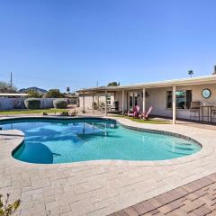 Pool and Outdoor Lounge Scottsdale Family Home