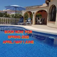 Private Villa with pool amazing view of la Cumbre