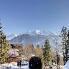 Mont Alt, F2 40m2 en rdc, calme, Vue Mt Blanc