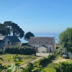 150m de la plage, vue mer, maison pour 6