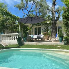 Cap d'Antibes 50m from the beach 3 bedrooms/Pool