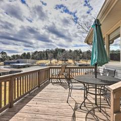 Lake Sinclair Cottage with Deck and Boat Dock!