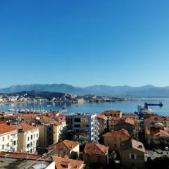 Centre ville avec vue magnifique sur le golfe d'Ajaccio; parking privé.