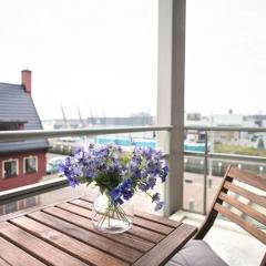 Modern Apartment in Den Haag with Balcony overlooking Seaside