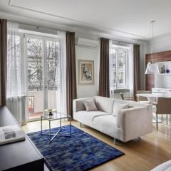 Design Studio Apartment with Balcony by Domvia