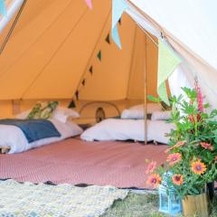 Glamping at Hay Festival