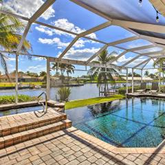 Waterfront Pool and Spa Relaxing Cape Coral Retreat