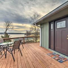 Waterfront Eddyville Home with Dock and Kayaks!
