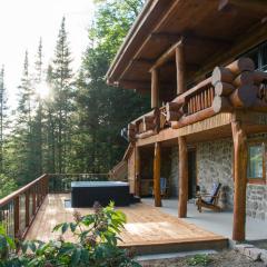 Breathtaking log house with HotTub - Summer paradise in Tremblant