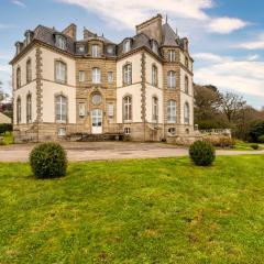 château de Locquéran Pierres et filets bleus