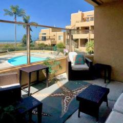 Ocean Pointe Lagoon 107 Dog's ok, ocean-view condo w/WiFi, patio, 2 pools, spa, shared grill area