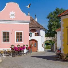 unser rosa Haus für Sie