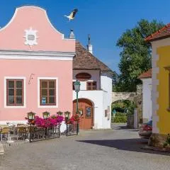 unser rosa Haus für Sie