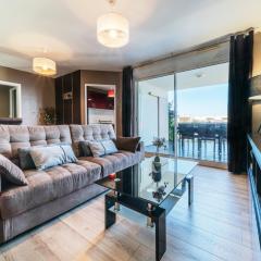 T2 classé 4 étoiles avec jardin, piscine, vue mer à Saint-Gilles-les-Bains