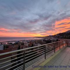 Luxurious penthouse with magnificent views over the bay of Menton 10 Peoples