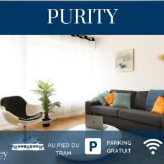 HOMEY PURITY / NEW / Parking gratuit / Proche Tram / Aux portes de Genève